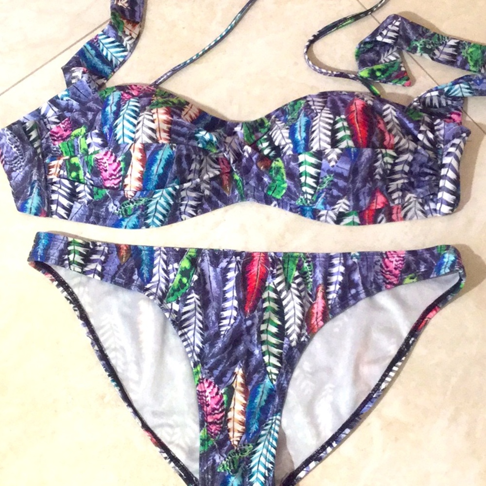 Body Glove Feather Swim Bikini